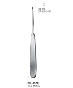 Williger Bone Curettes, Fig.00, 17.5Cm , Oval (SS-205-2460)