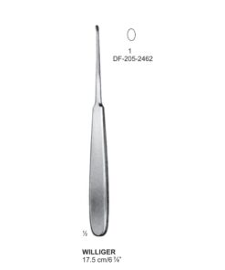 Williger Bone Curettes, 17.5Cm , Oval (SS-205-2462)