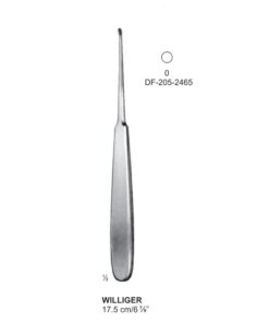 Williger Bone Curettes, 17.5Cm , Round (SS-205-2465)
