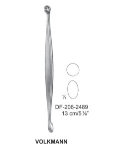 Volkmann Bone Curettes, Round/Oval 13Cm  (SS-206-2489)