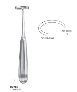 Doyen Periosteal Right Curve, For Adults, 17Cm (SS-207-2502)