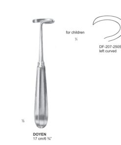 Doyen Periosteal Left Curve, For Children, 17Cm (SS-207-2505)