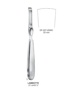 Lambotte Periosteal Elevators 21Cm, 25Mm (SS-207-2506C)