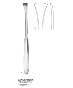 Langenbeck Raspatory Light Cvd 19Cm Hollow Handle (SS-208-2515)