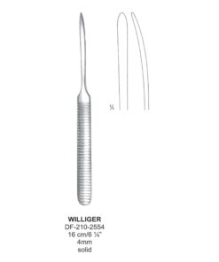 Williger Elevators  16Cm , 4Mm, Solid (SS-210-2554)