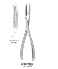 Sequester Bone Holding Forceps Straight 20Cm  (SS-215-2587)