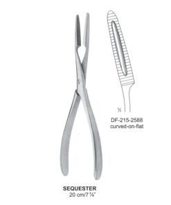 Sequester Bone Holding Forceps Curved-On-Flat 20Cm  (SS-215-2588)