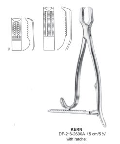 Kern Bone Holding Forceps With Ratchet 15Cm (SS-216-2600A)
