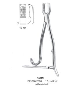 Kern Bone Holding Forceps With Ratchet 17Cm  (SS-216-2600)