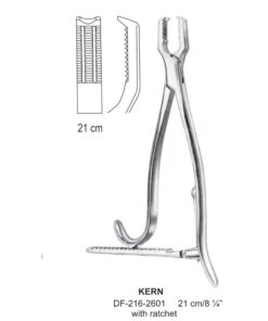 Kern Bone Holding Forceps With Ratchet 21Cm  (SS-216-2601)
