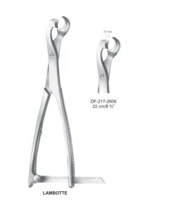 Lambotte Bone Holding Forcep 22 Cm , 10Mm (SS-217-2606)