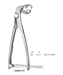 Lambotte Bone Holding Forcep 26 Cm  (SS-217-2611)