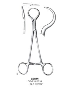 Lewin Bone Holding Forceps 17Cm Serrated Jaws  (SS-218-2616)