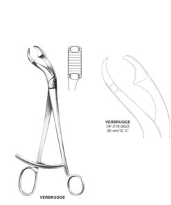Verbrugge Bone Holding Forceps 10.5Mm Jaws, 26Cm  (SS-219-2623)