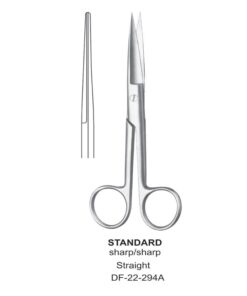 Standard Operating Scissors, Str, Sh-Sh, 17.5Cm  (SS-22-294A)