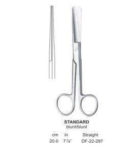Standard Operating Scissors, Str, Bl-Bl, 20Cm  (SS-22-297)