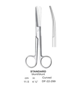 Standard Operating Scissors, Cvd, Bl-Bl, 11.5Cm  (SS-22-299)