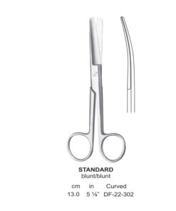 Standard Operating Scissors, Cvd, Bl-Bl, 13Cm  (SS-22-302)