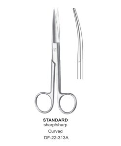 Standard Operating Scissors, Cvd, Sh-Sh, 17.5Cm  (SS-22-313A)