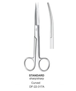 Standard Operating Scissors, Cvd, Sh-Sh, 20Cm  (SS-22-317A)