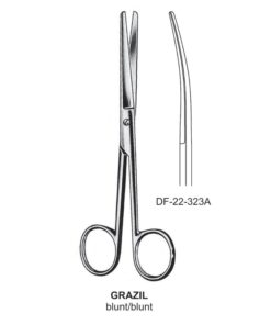 Grazil Operating Scissors, Cvd, Bl-Bl, 13Cm  (SS-22-323A)
