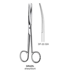 Grazil Operating Scissors, Cvd, Sh-Bl, 14.5Cm  (SS-22-324)