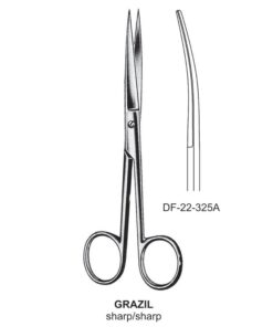 Grazil Operating Scissors, Cvd, Sh-Sh, 13Cm  (SS-22-325A)