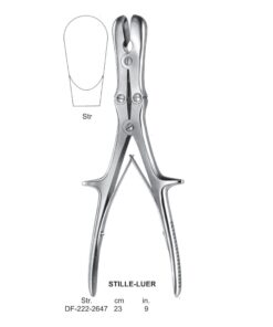 Stille-Luer Bone Rongeurs , 23Cm , Straight (SS-222-2647)