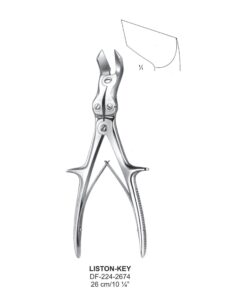 Liston-Key Bone Cutting  26Cm (SS-224-2674)