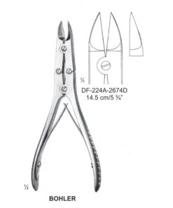 Bohler Bone Cutting Forceps 14.5Cm  (SS-224A-2674D)