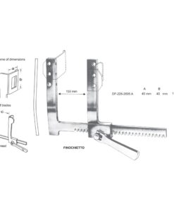 Finochietto Rib Spreaders, Width 40X40X150Mm  (SS-228-2695A)