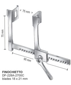 Finochietto Lateral Blade 18X21Mm,  (SS-228A-2700C)