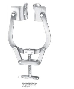 Mercedes Retractors Set With 1 Pair Of Blades Each (SS-229-2701A)