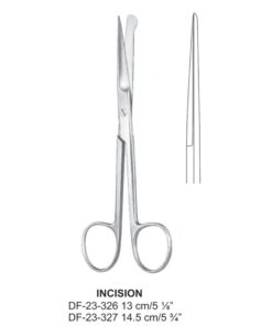 Incision Operating Scissor, 13Cm  (SS-23-326)