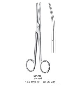 Mayo Operating Scissor, Cvd, Bl-Bl, 14.5Cm  (SS-23-331)