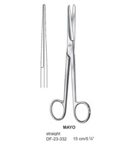 Mayo Operating Scissor, Str, Bl-Bl, 15Cm  (SS-23-332)