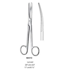 Mayo Operating Scissor, Cvd, Bl-Bl, 17Cm  (SS-23-337)