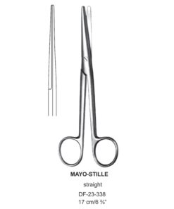 Mayo-Stille Operating Scissor, Str, Bl-Bl, 17Cm  (SS-23-338)