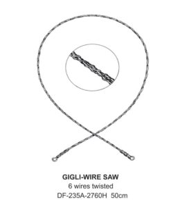 Gigli-Wire Saw, 6 Wire Twisted, 50Cm (SS-235A-2760H)