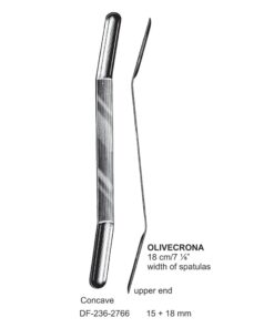 Olivecrona Brain Spatulas, 15+18Mm, Upper End, Concave, 18Cm (SS-236-2766)