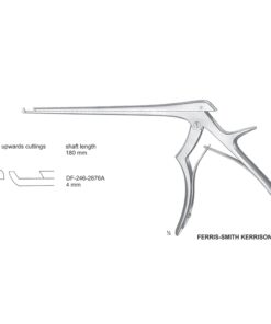 Ferris Smith Kerrison Laminectomy Punches 4Mm, Shaft Length 180Mm, Upward, Angled (SS-246-2876A)