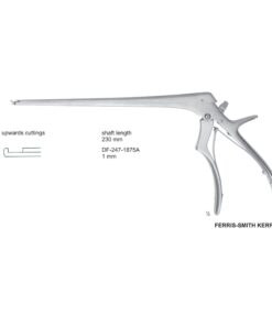 Ferris Smith Kerrison Laminectomy Punches 1Mm, Shaft Length 230Mm, Upward; Open Up (SS-247-1875A)