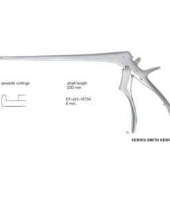 Ferris Smith Kerrison Laminectomy Punches 6Mm, Shaft Length 230Mm, Upward; Open Up (SS-247-1875K)