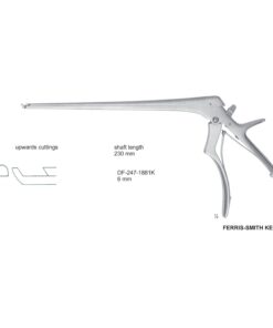 Ferris Smith Kerrison Laminectomy Punches 6Mm, Shaft Length 230Mm, Upward, Angled; Open Up (SS-247-1881K)