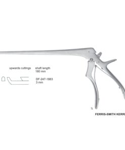 Ferris Smith Kerrison Laminectomy Punches 3Mm, Shaft Length 180Mm, Upward, Angled; Open Up (SS-247-1883)