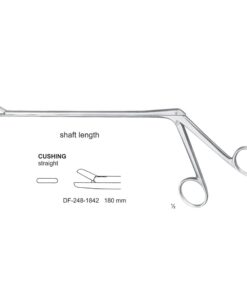 Cushing Laminectomy Punches Straight, Shaft Length 180Mm,  Working Point 2X10Mm (SS-248-1842)
