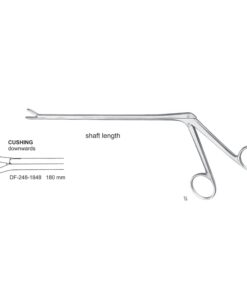 Cushing Laminectomy Punches Downwards, Shaft Length 180Mm,  Working Point 2X10Mm (SS-248-1848)