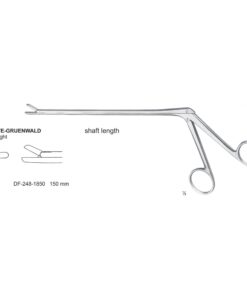 Love-Gruenwald Laminectomy Punches Straight, Shaft Length 150Mm,  Working Point 3X10Mm (SS-248-1850)