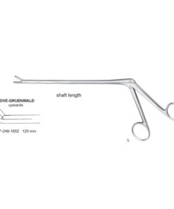 Love-Gruenwald Laminectomy Punches Upwards, Shaft Length 120Mm,  Working Point 3X10Mm (SS-248-1852)