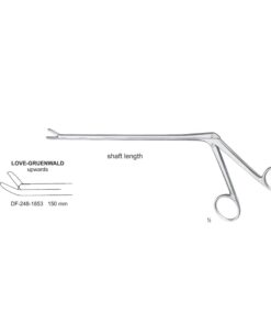 Love-Gruenwald Laminectomy Punches Upwards, Shaft Length 150Mm,  Working Point 3X10Mm (SS-248-1853)
